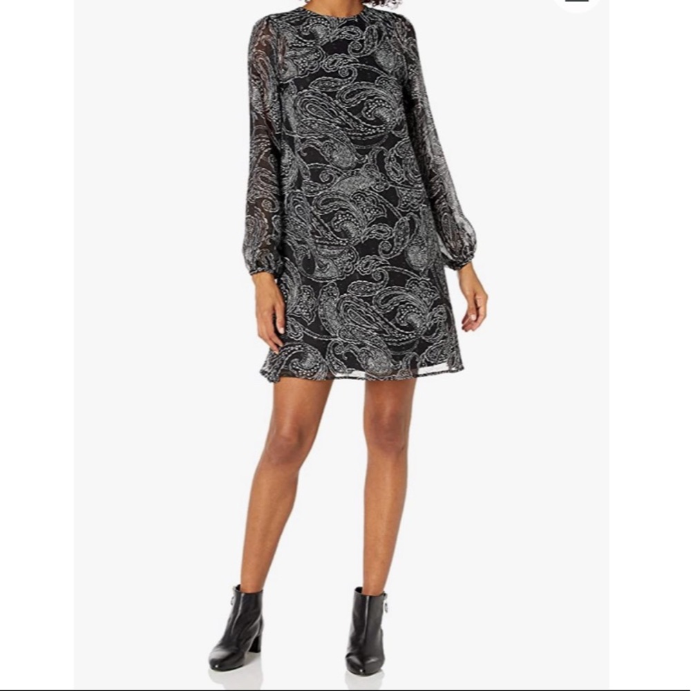 NWT Calvin Klein long sleeve dress Size 4